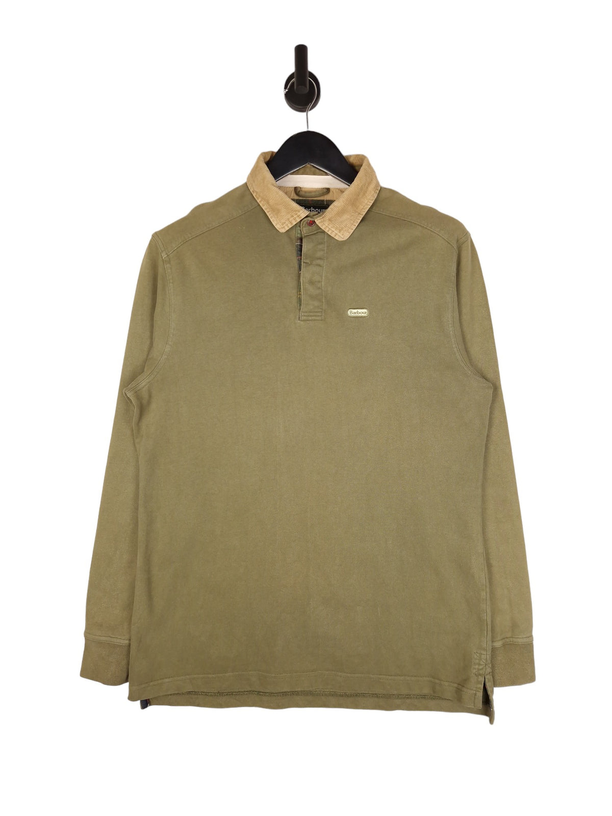 Barbour Long Sleeve Polo Shirt - Size XL