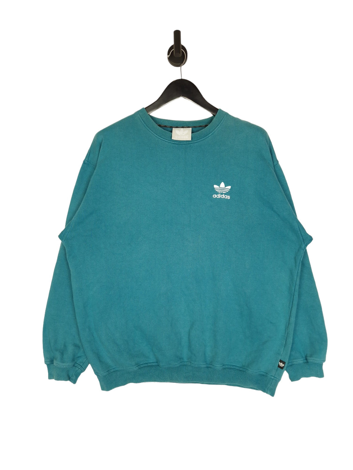 90's Adidas Trefoil Sweatshirt - Size XL