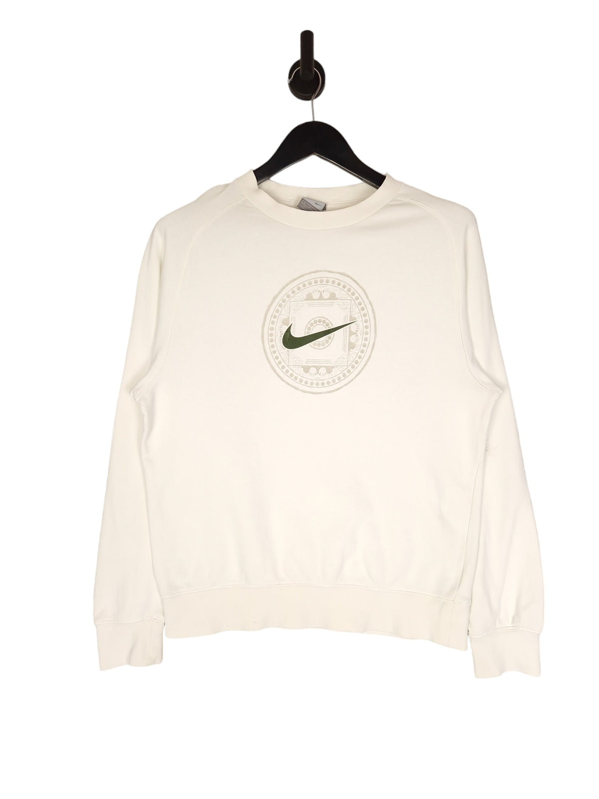 Y2K Nike Big Swoosh Sweatshirt - Size Medium