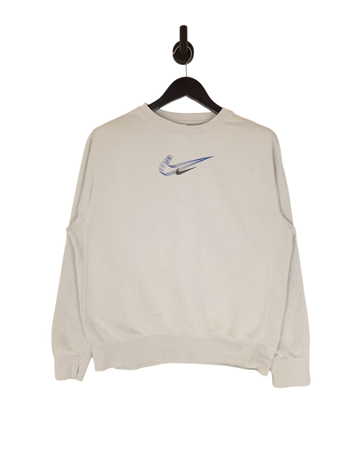 Nike Centre Swoosh Sweatshirt - Size Small (relaxed fit)