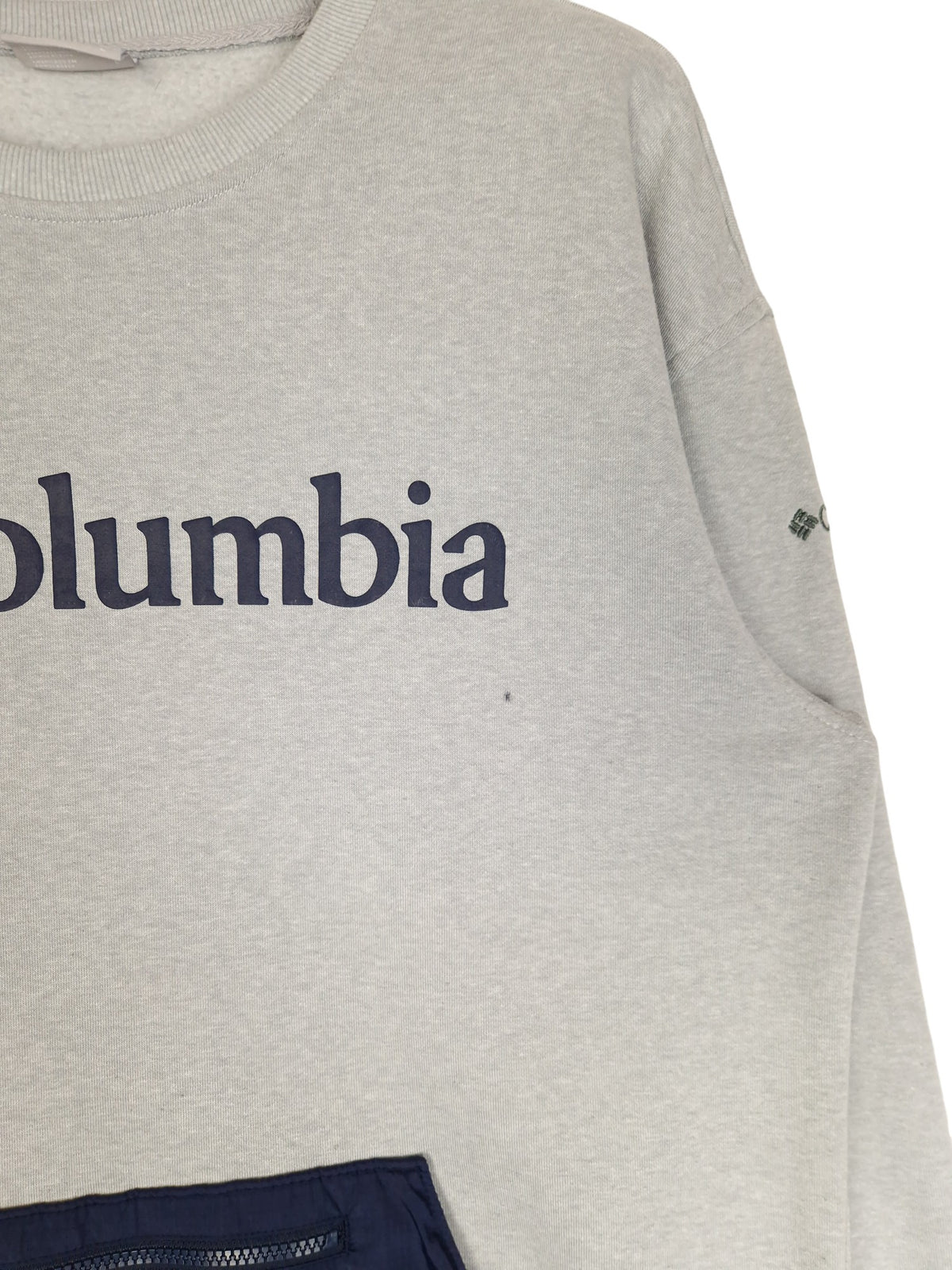 Columbia Spell Out Sweatshirt - Size Large