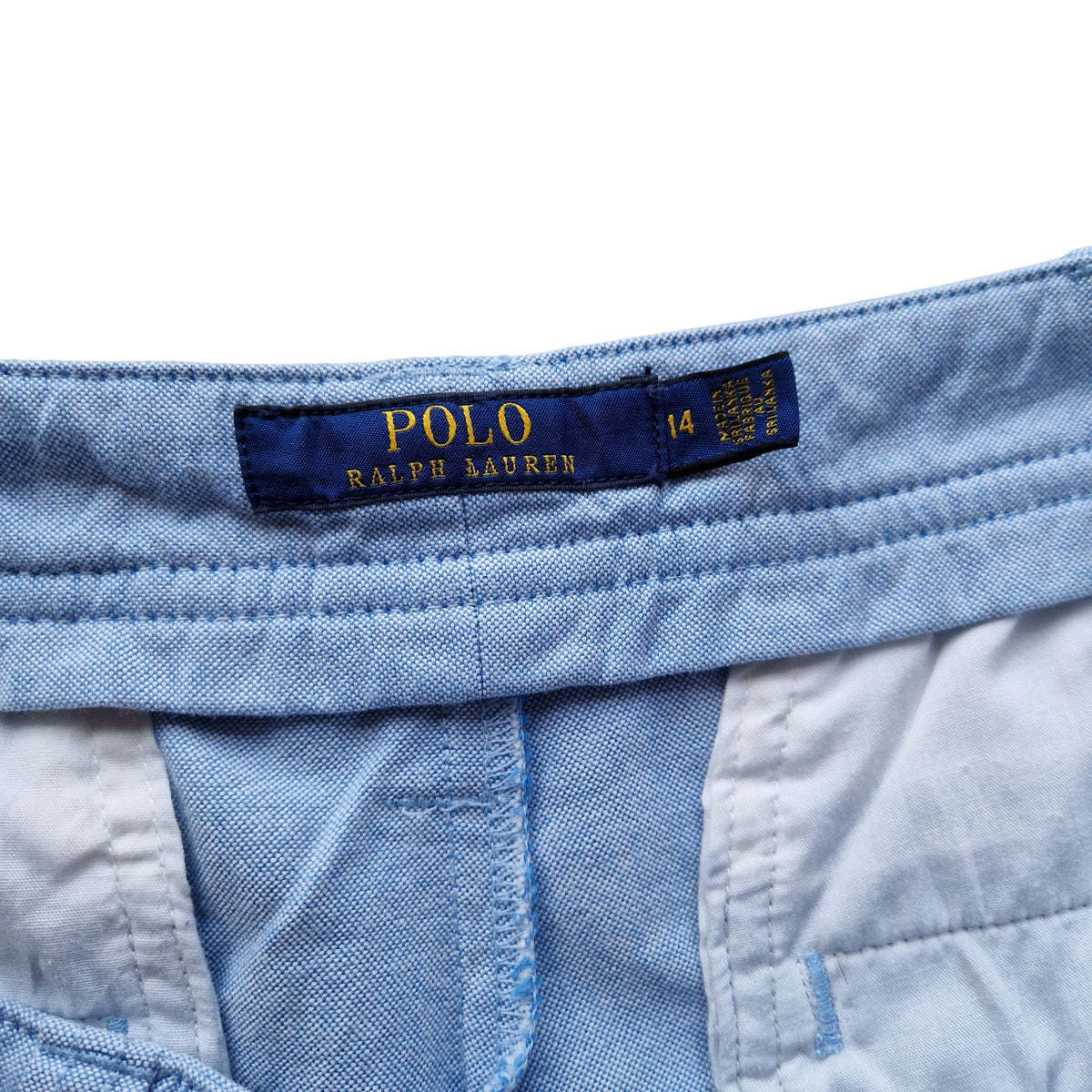 Polo Ralph Lauren Chino Shorts - Size UK 14