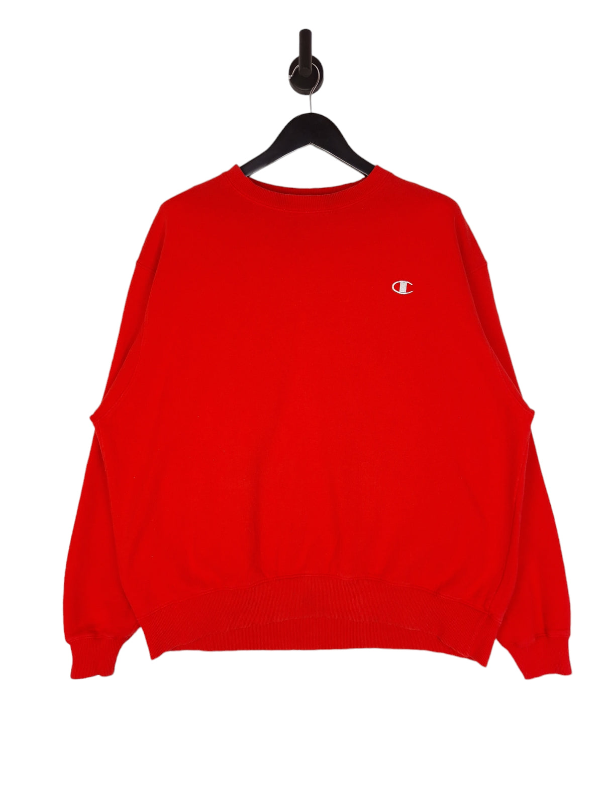 Y2K Champion Small Logo Sweatshirt - Size XL