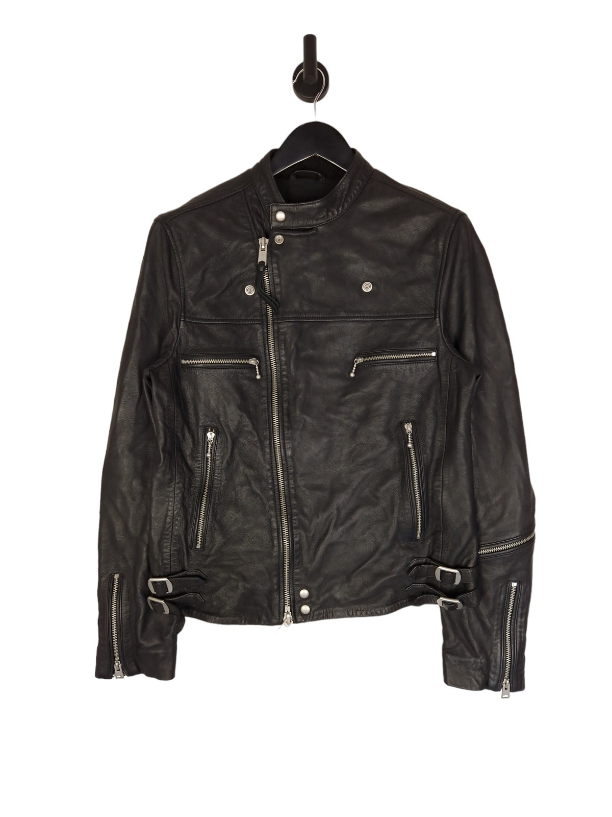 All Saints Leather Jacket - Size Medium
