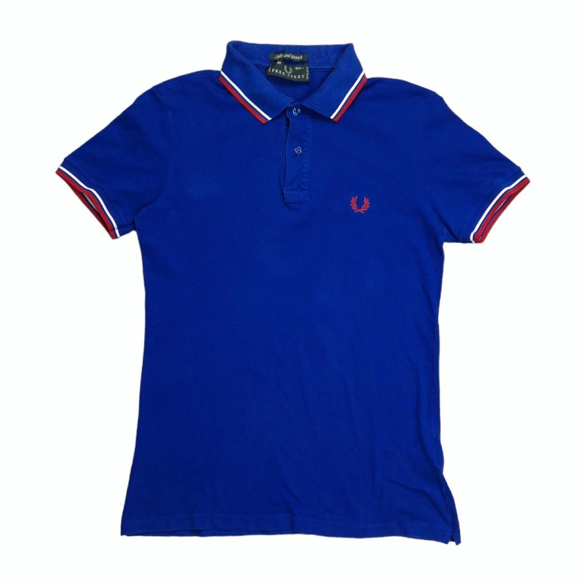 Y2K Fred Perry Light and Stretch Polo Shirt - Size Medium