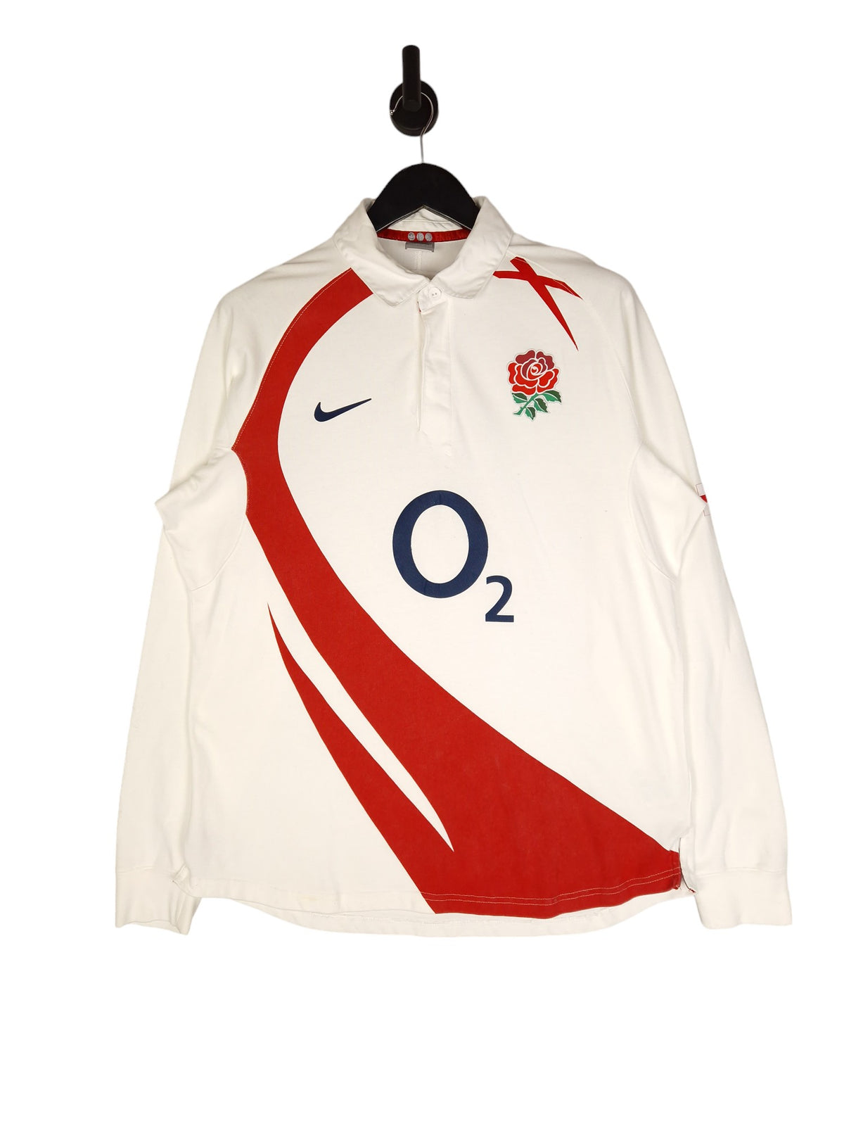 Nike England Rugby Union Home Jersey 2007 - Size XL