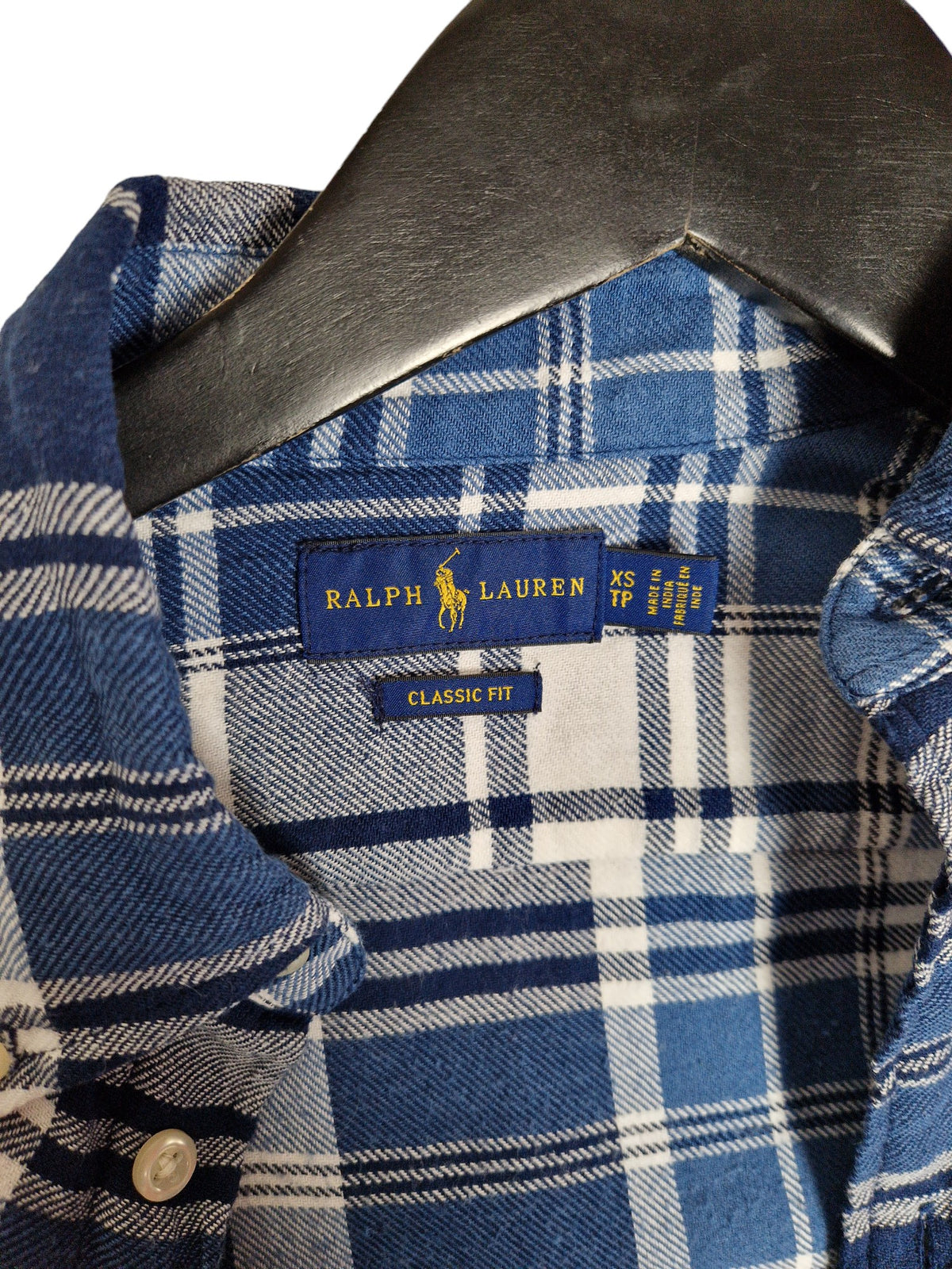 Polo Ralph Lauren Plaid Shirt - Size XS/TP