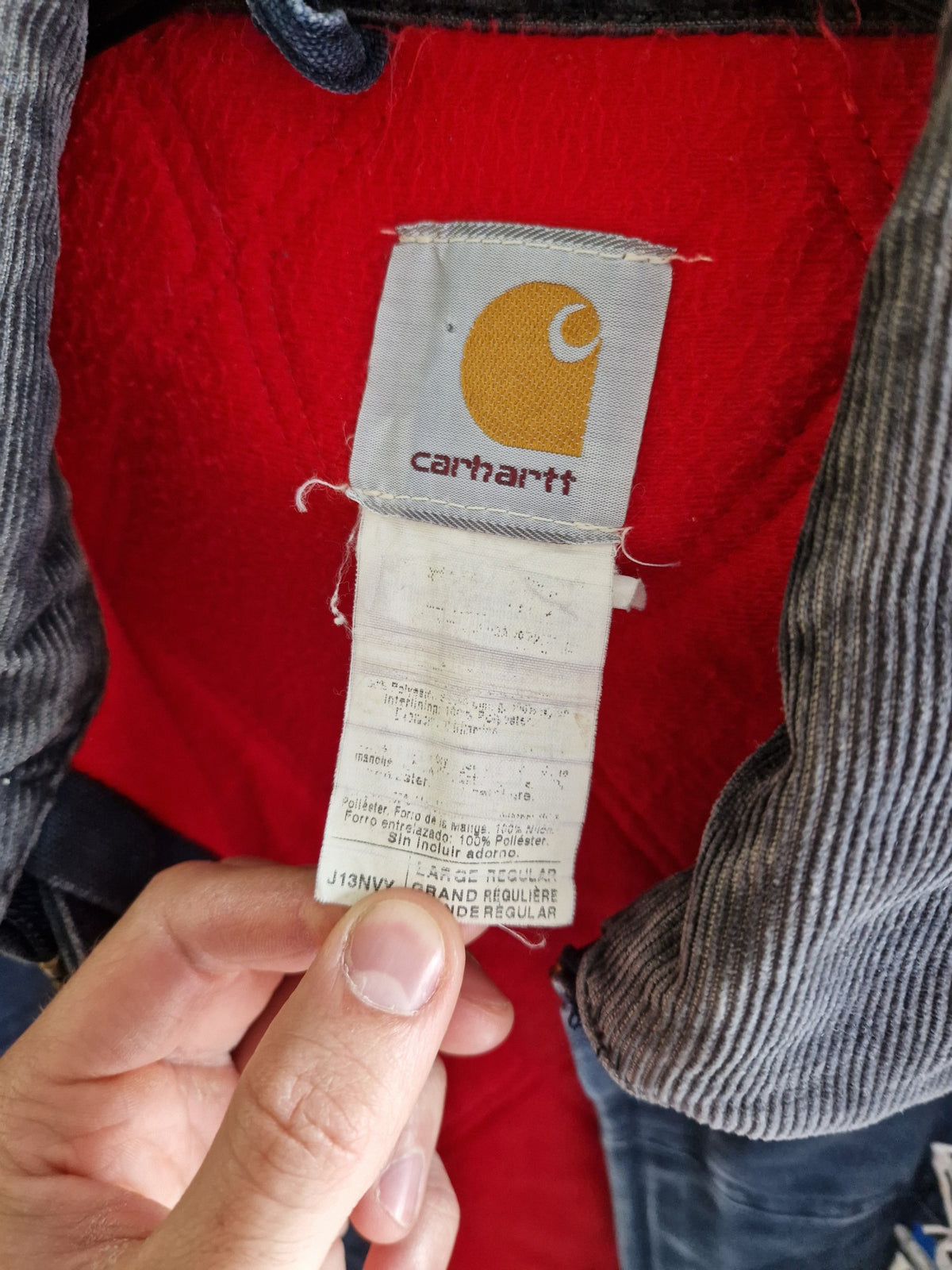 90's Carhartt Santa Fe Lined Jacket - Size Large