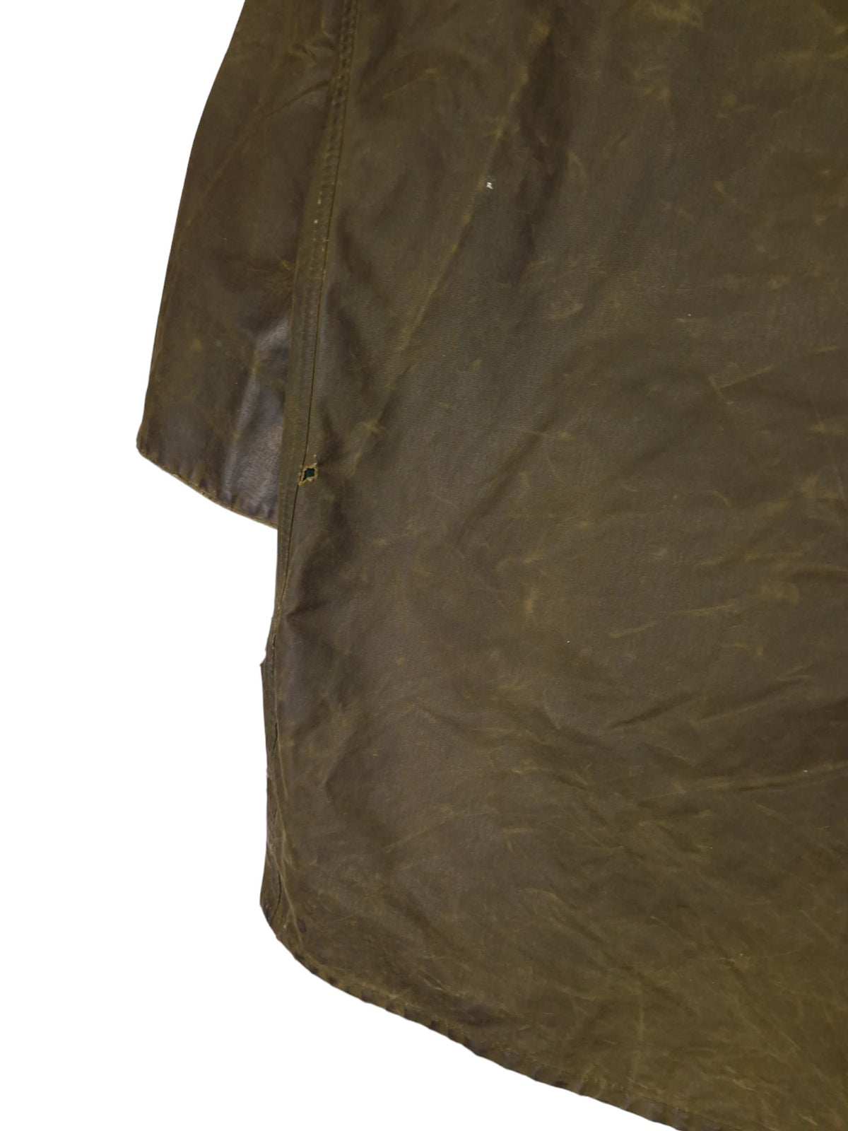 90's Barbour A400 Northumbria Wax Jacket - Size C40 L/XL