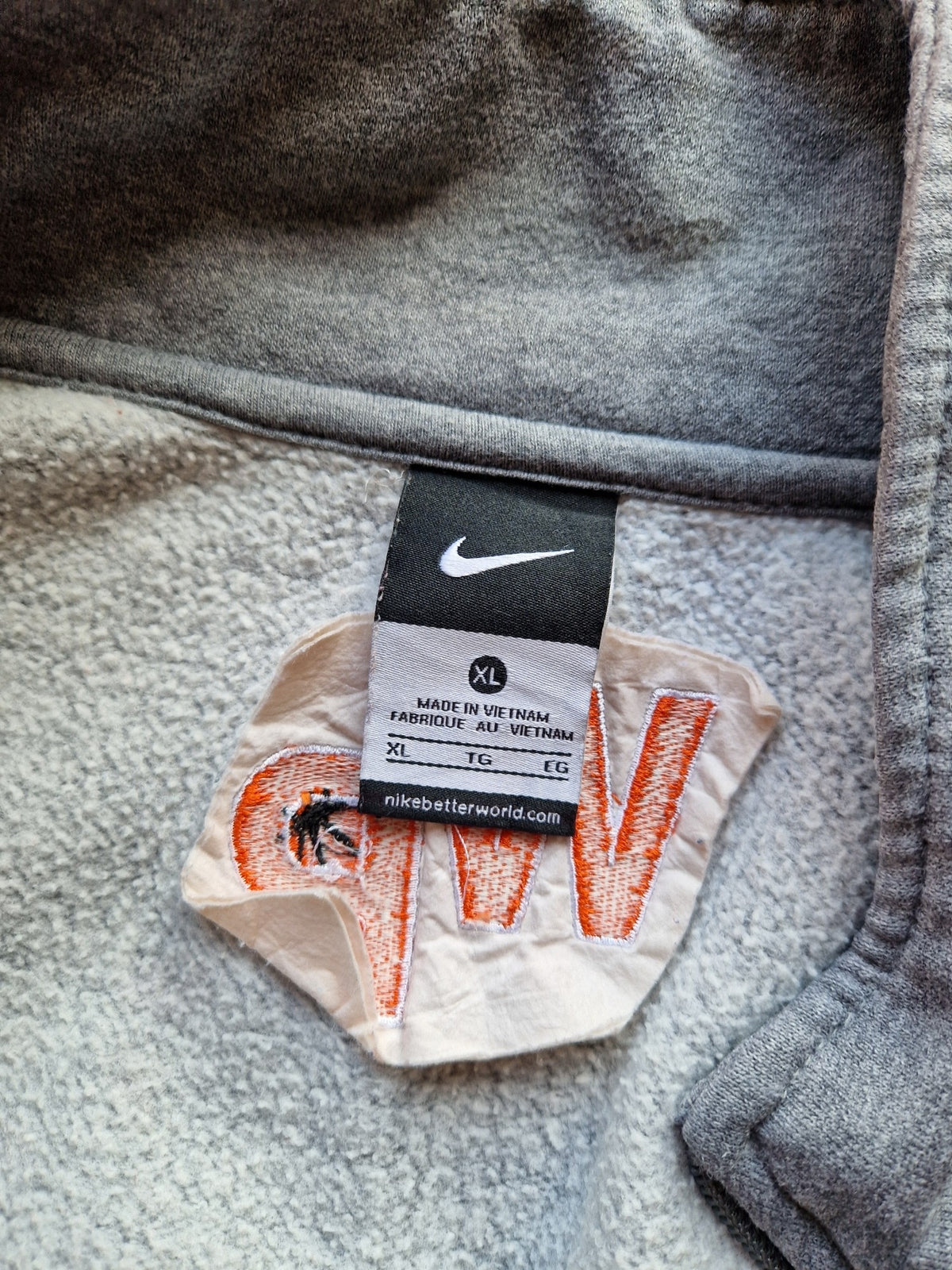 Nike Full Zip Sweatshirt - Size XL