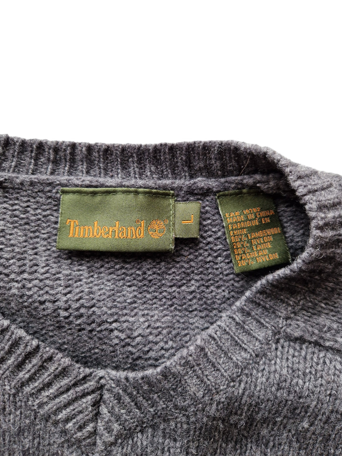 Timberland Wool Jumper - Size L/XL