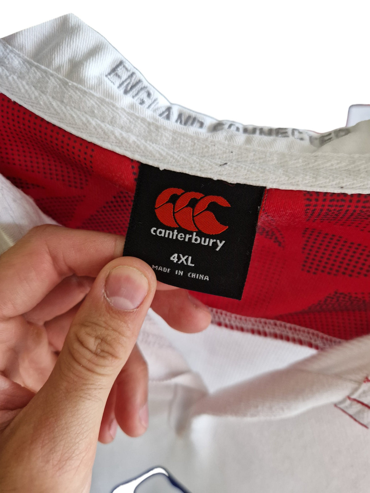 Canterbury 2017/2018 England Rugby Union Shirt - Size 4XL