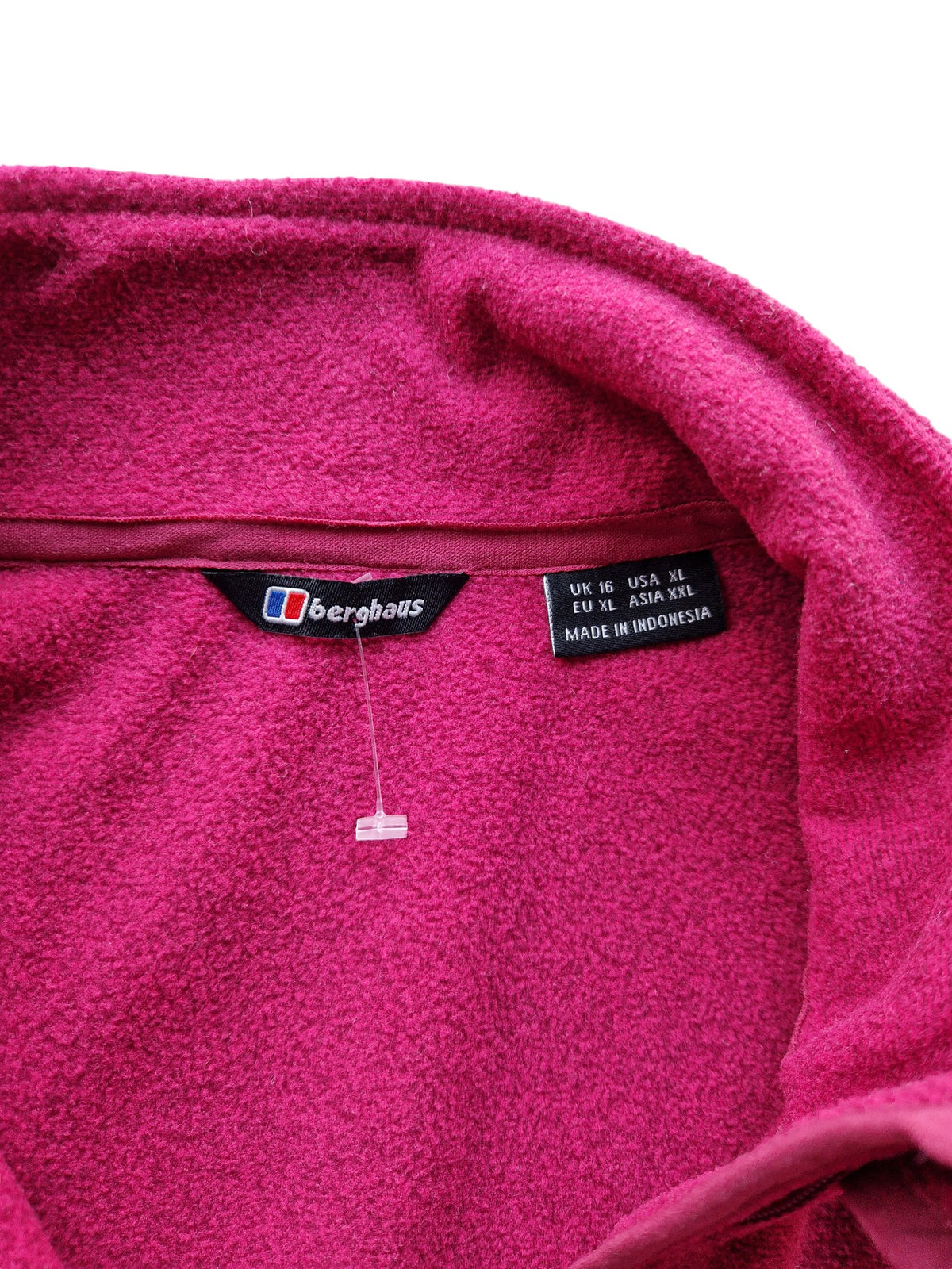 Berghaus 1/4 Zip Fleece Jumper - Size UK 16