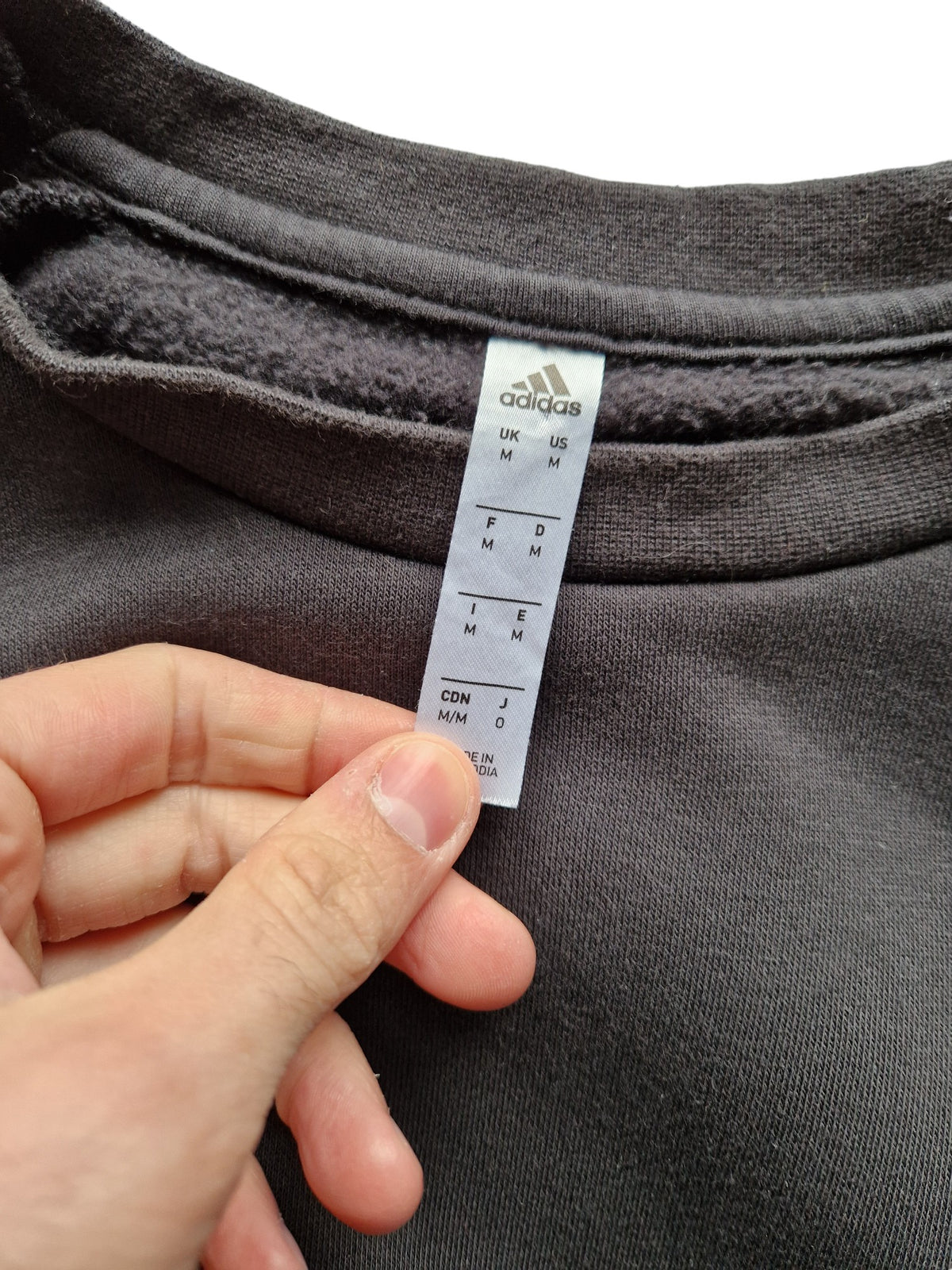 Adidas Small Logo Sweatshirt - Size Small