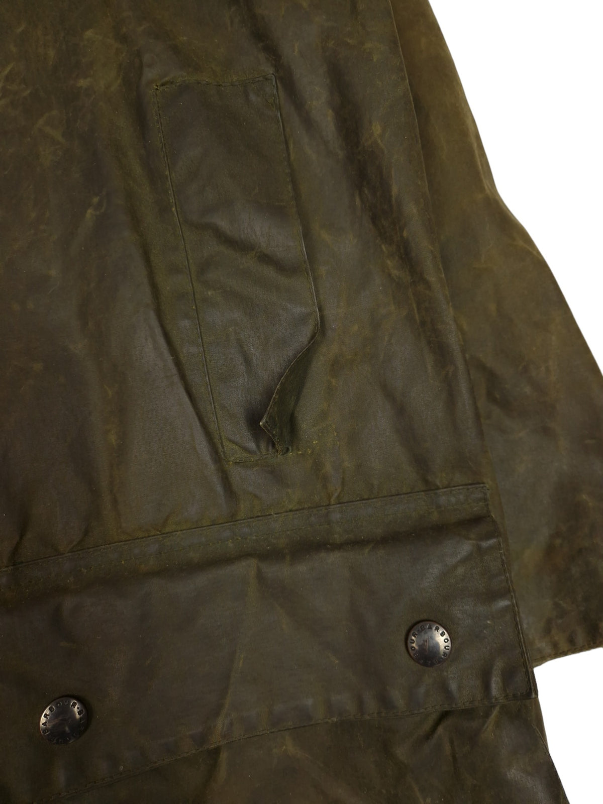 90's Barbour A400 Northumbria Wax Jacket - Size C40 L/XL