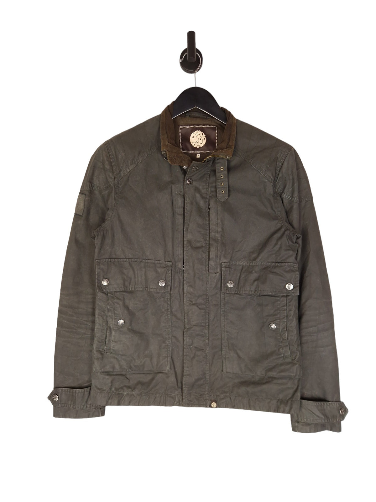 Pretty Green Wax Jacket - Size Small