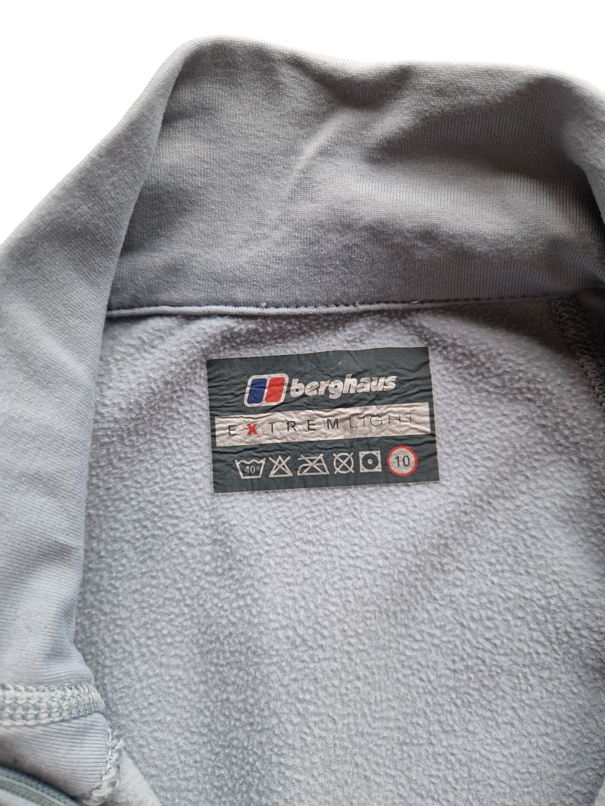 Berghaus Extrem 1/4 Zip Fleece Jumper - Size UK 10