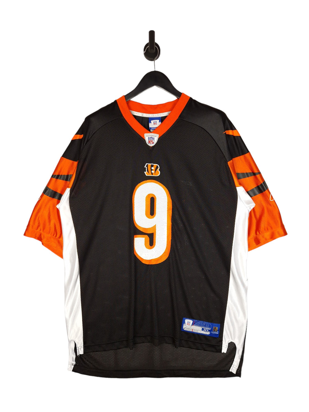 2008/10 Reebok NFL Cincinnati Bengals #9 Palmer Football Jersey - Size XL/XX