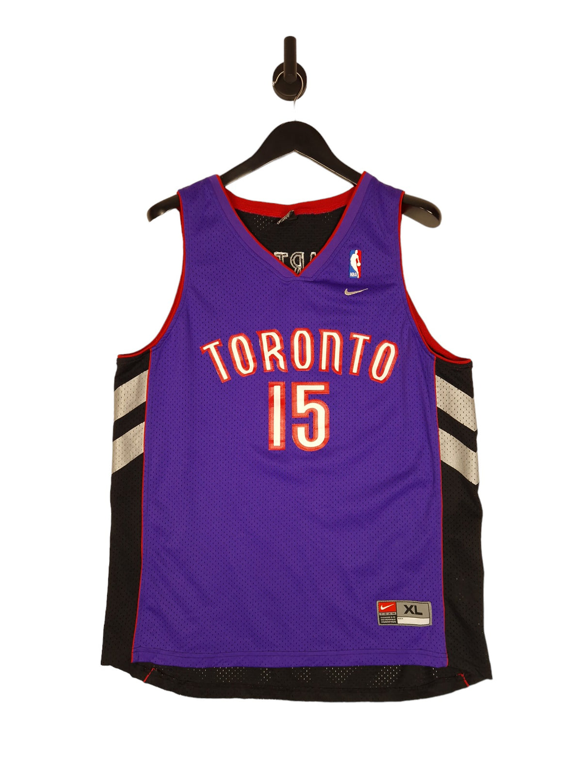 90's Nike Toronto Raptors #15 Carter Jersey  - Size XL