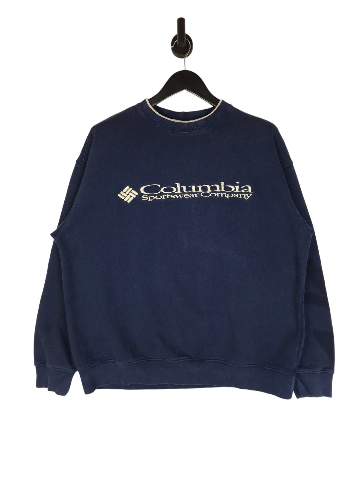 90's Columbia Spell Out Sweatshirt - Size XL
