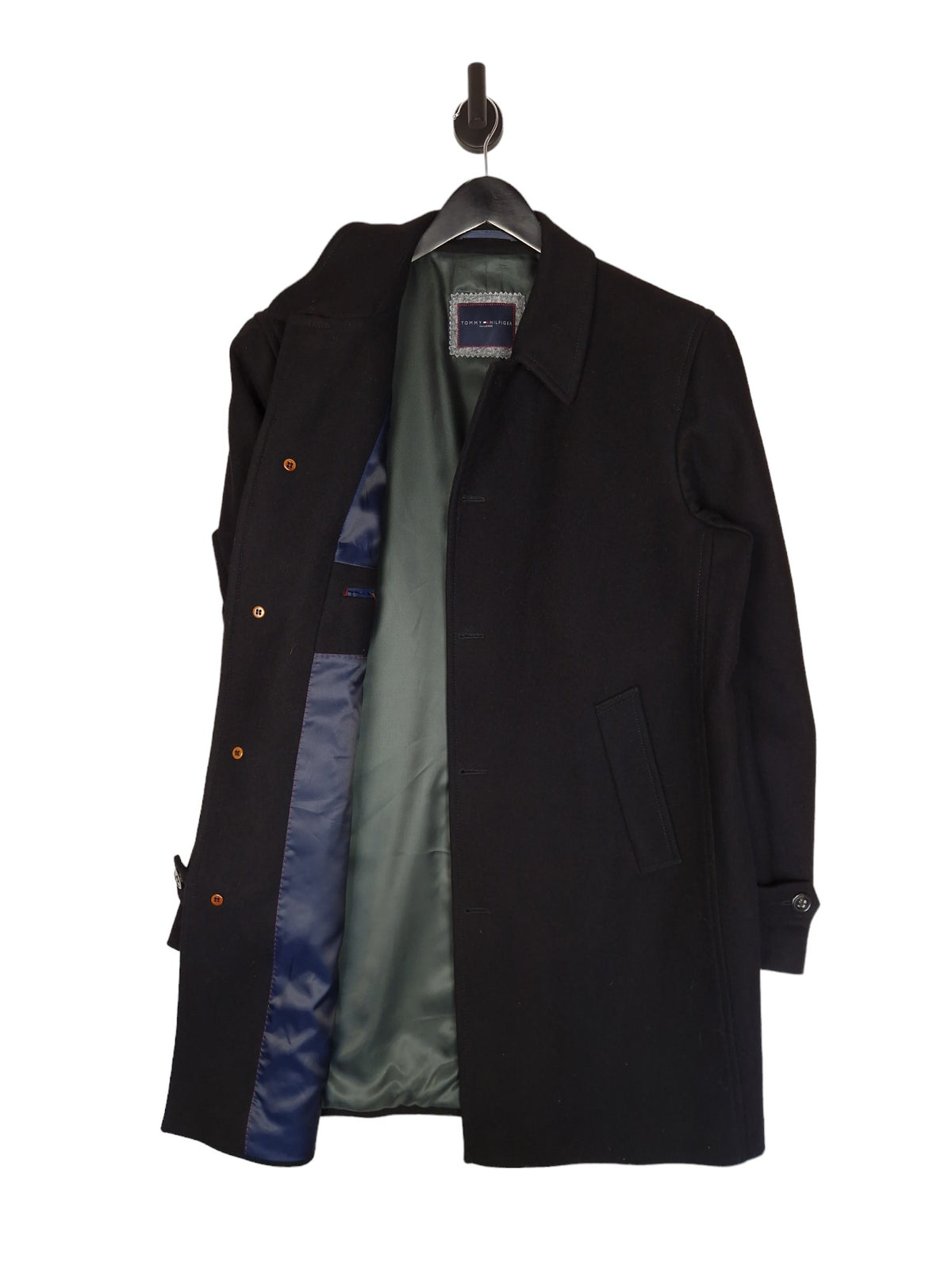 Tommy Hilfiger Wool Overcoat - Size XXL