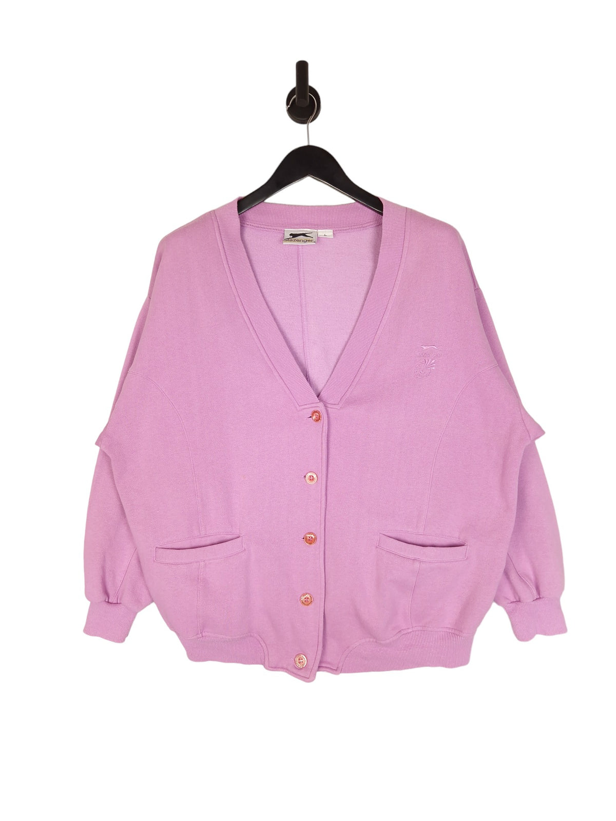 90's Slazenger Button Up Cardigan - Size Large