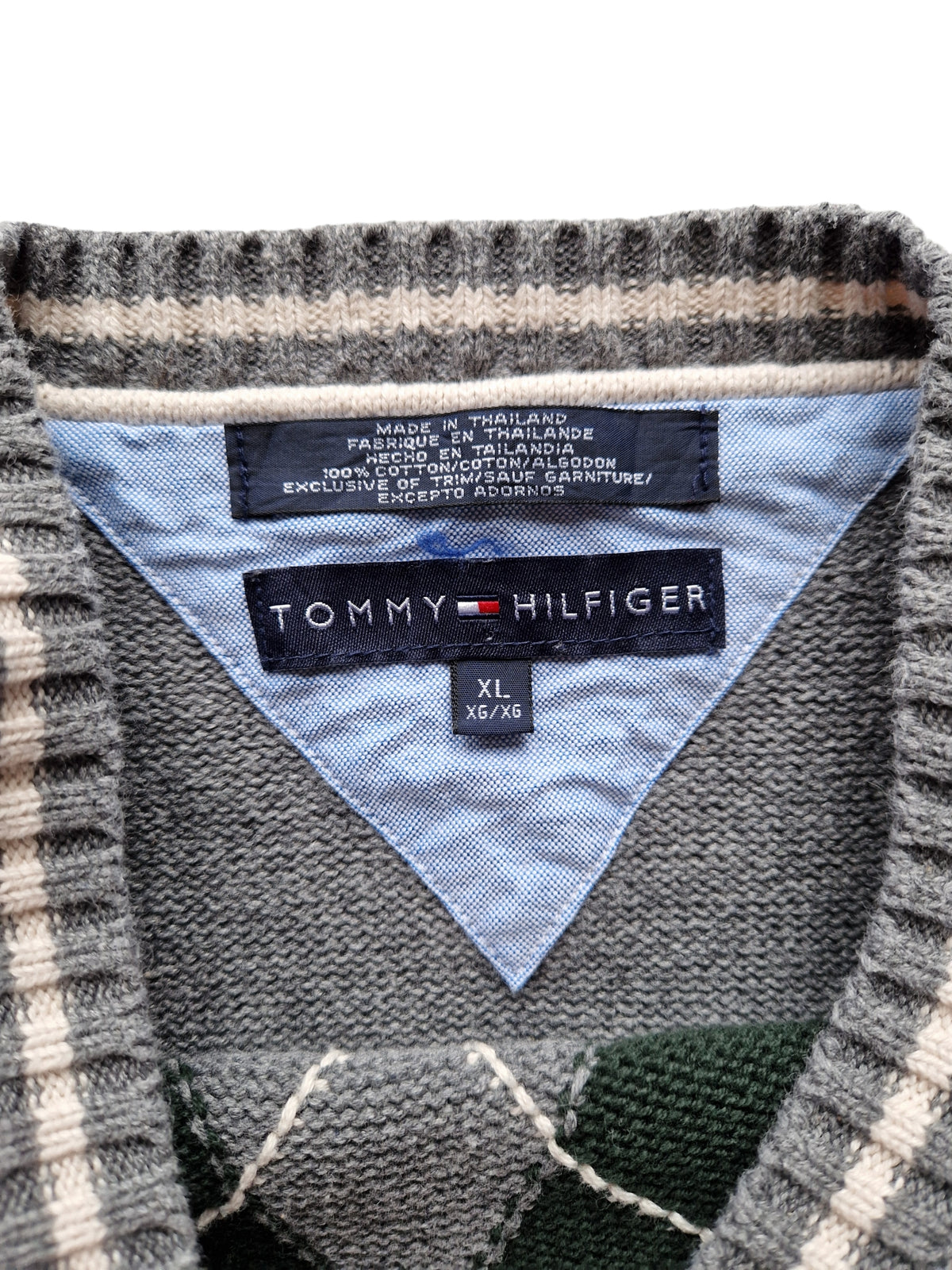 Tommy Hilfiger Arglye Jumper - Size XL