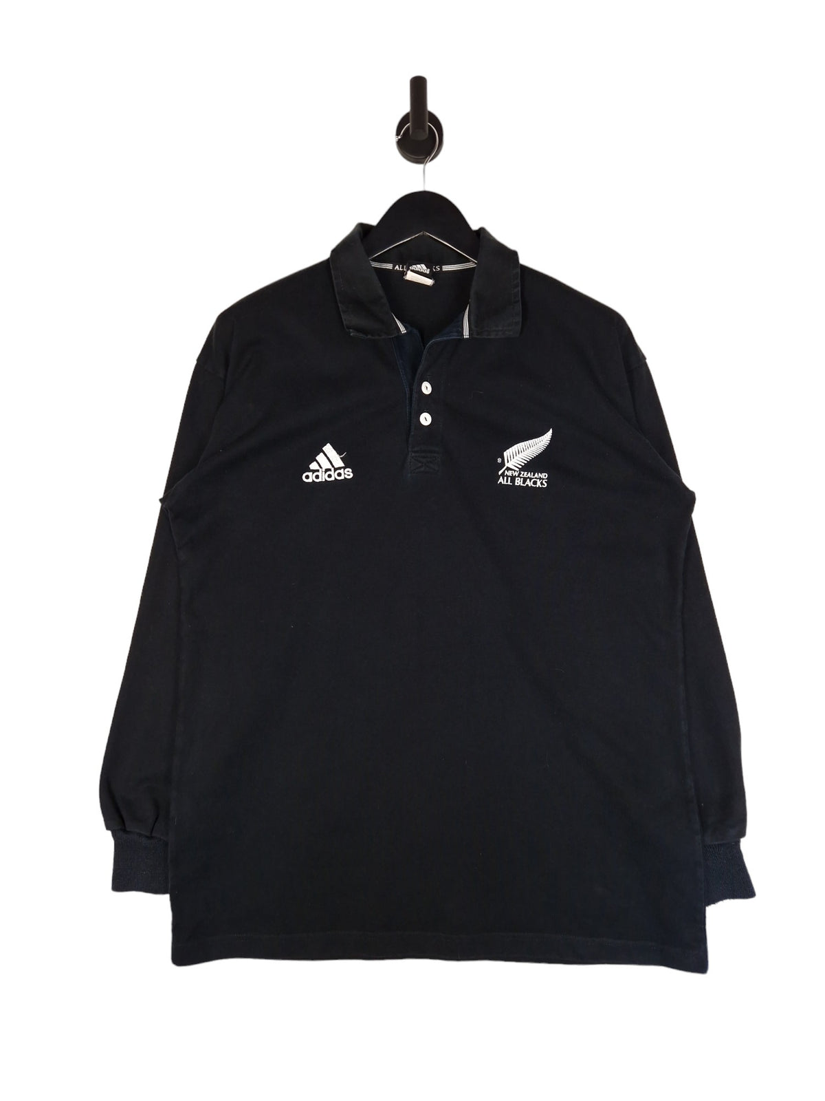 Adidas 2002/03 New Zealand All Blacks Rugby Jersey - Size XL