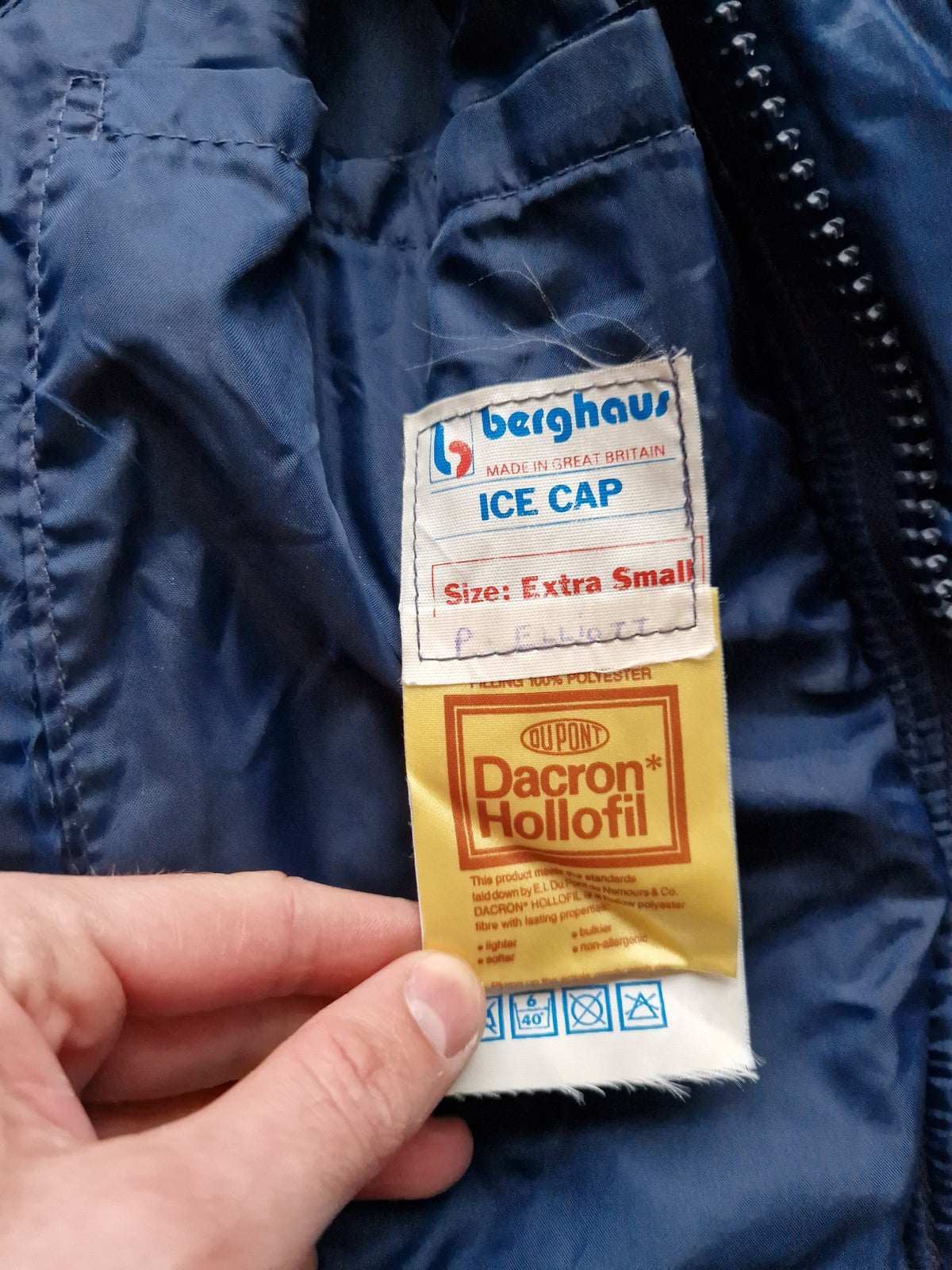 80's Berghaus Ice Cap Parka Jacket - Size XS