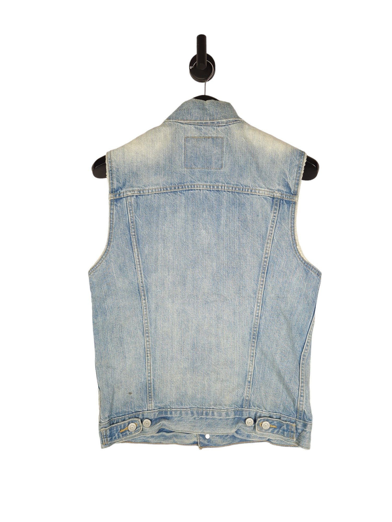 Sleeveless levi denim on sale jacket