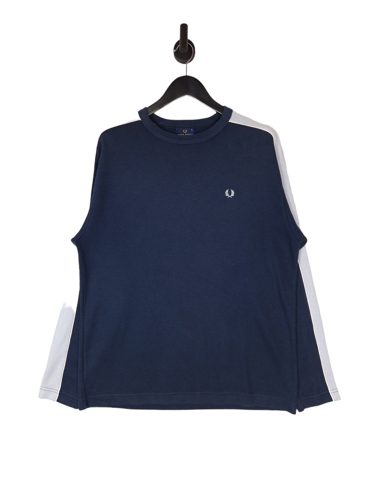 Y2K Fred Perry Sweatshirt - Size Large