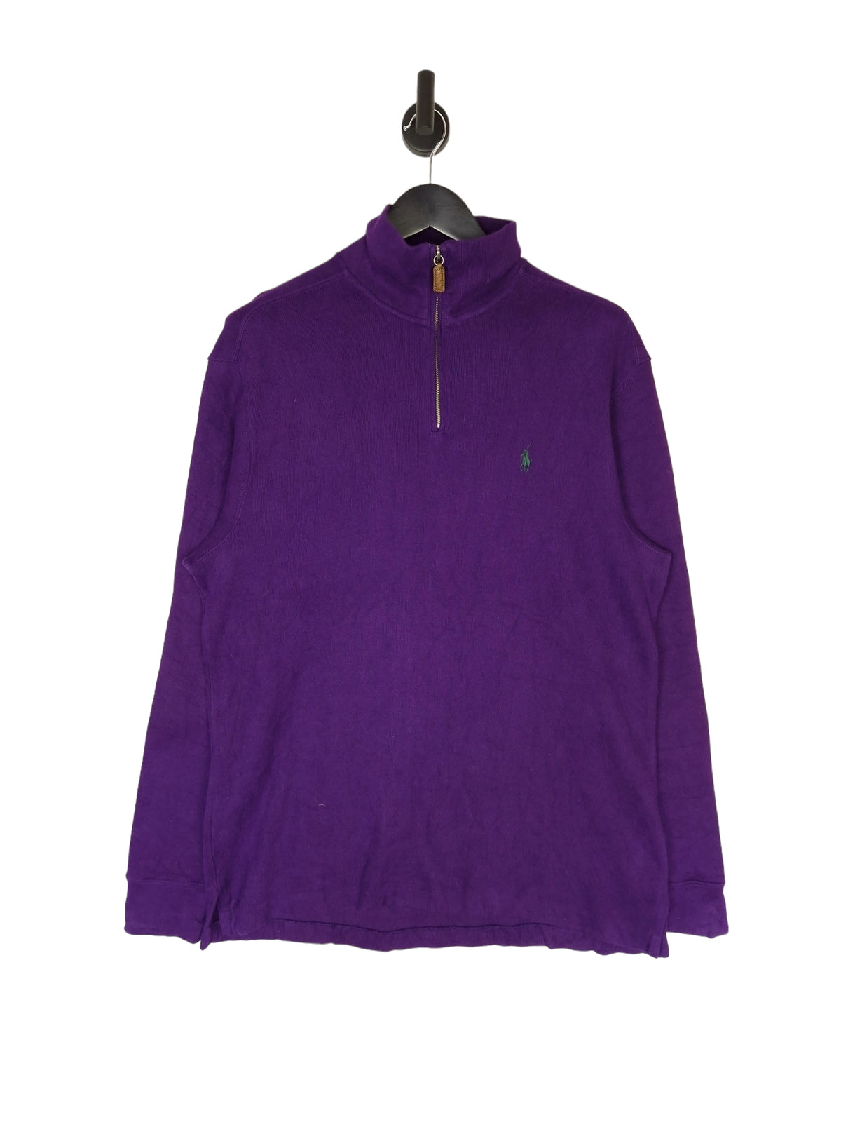 Polo Ralph Lauren 1/4 Zip Jumper - Size Large