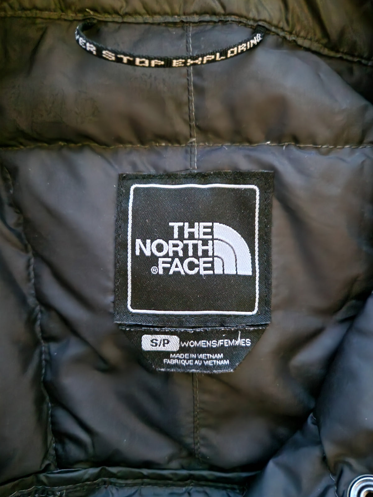 The North Face 600 Metropolis Puffer Jacket - Size S/P UK 8/P