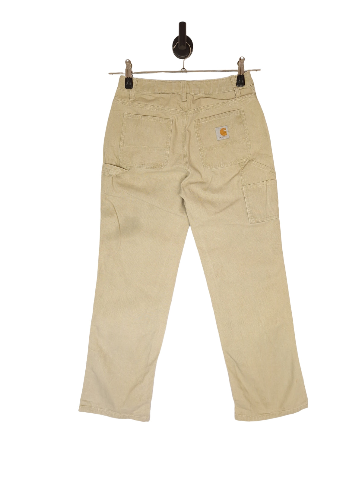 Carhartt Carpenter Trousers In Black - Size 26 UK 8