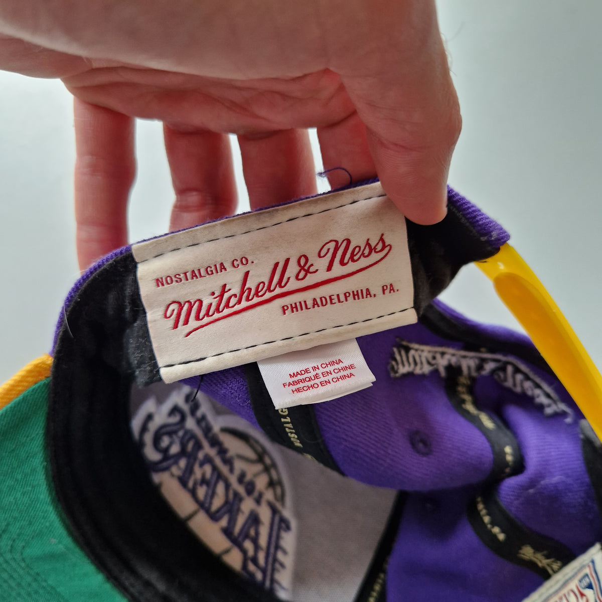 Mitchell & Ness Hardwood Classics  LA Lakers Cap - One Size