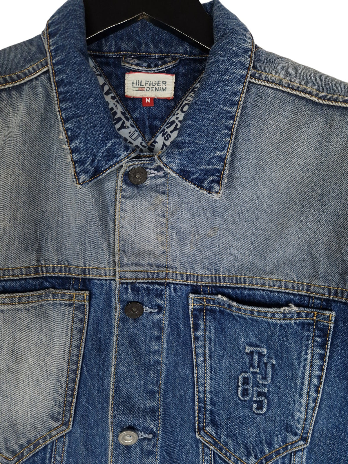 Tommy Jeans Denim Trucker Jacket - Size M (oversized)