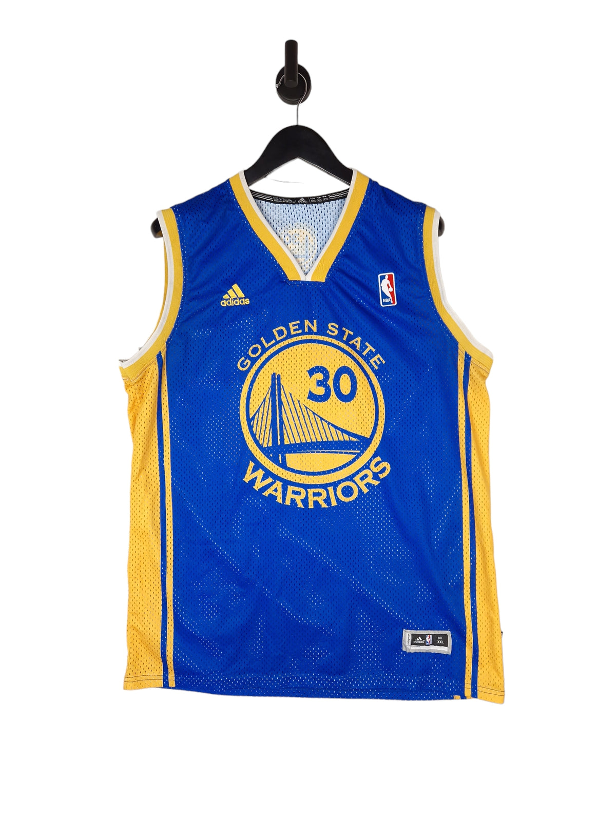 Adidas NBA Golden State Warriors Curry 30 Basketball Jersey - Size XXL