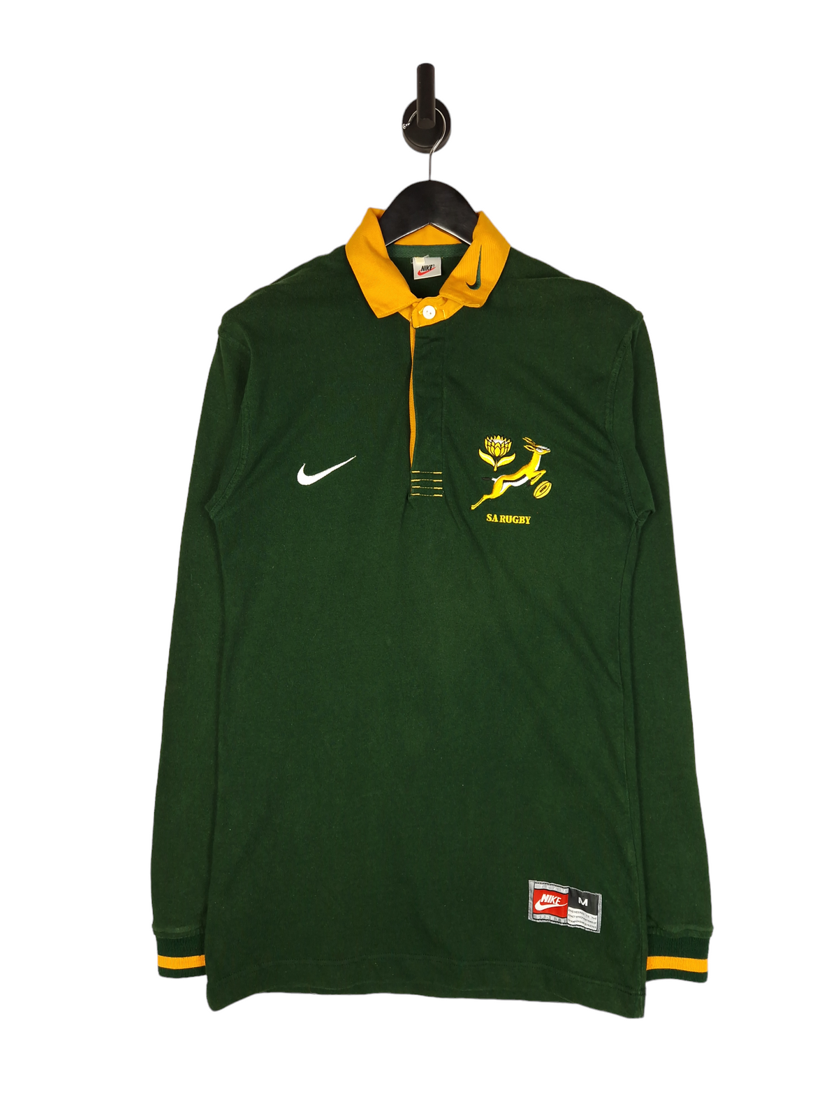 1998/99 Nike South Africa Rugby Union Shirt - Size Medium