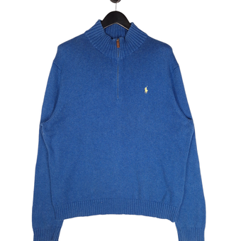 Polo Ralph Lauren 1/4 Zip Jumper - Size XL/XXL