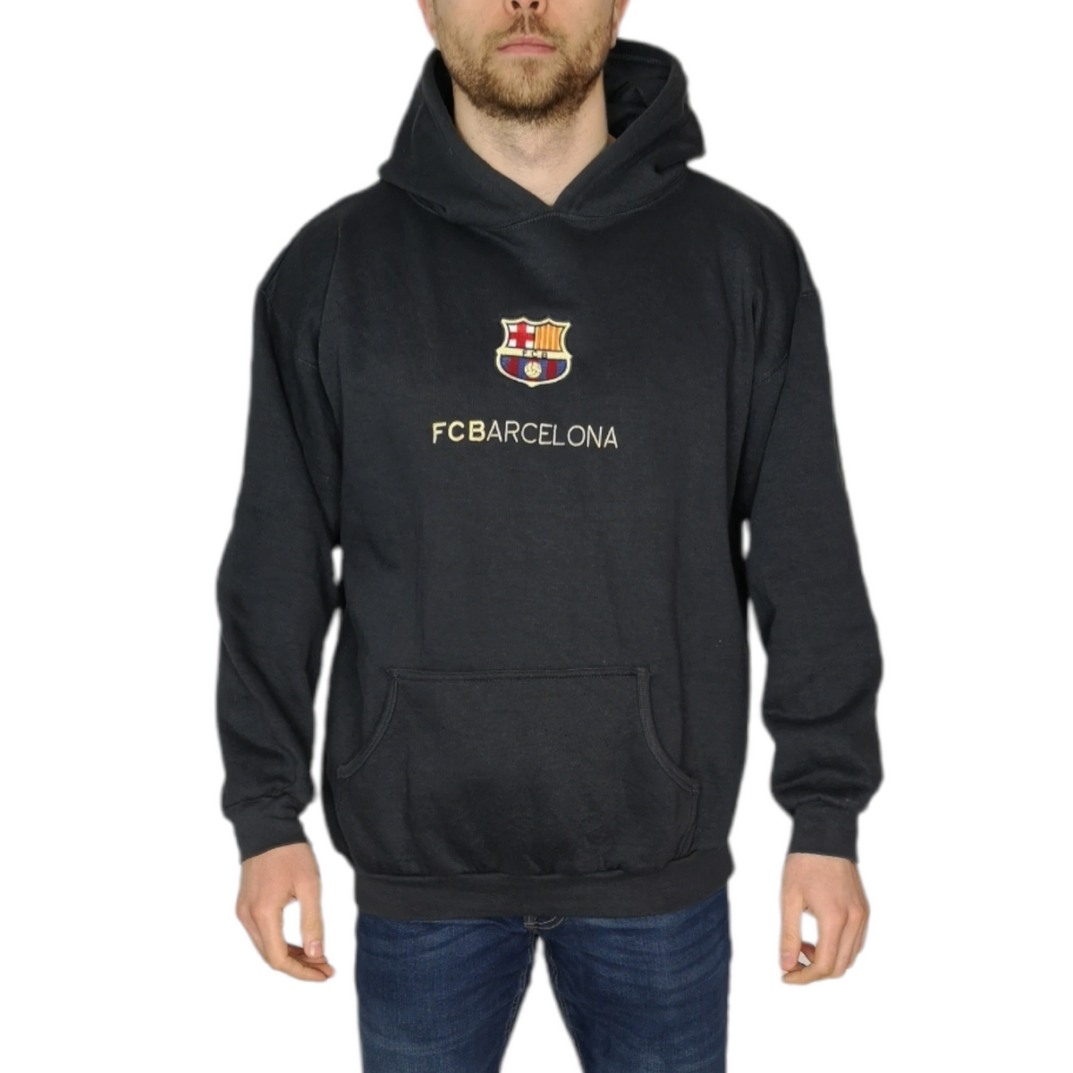 Y2K FC Barcelona Hoodie - Size Large