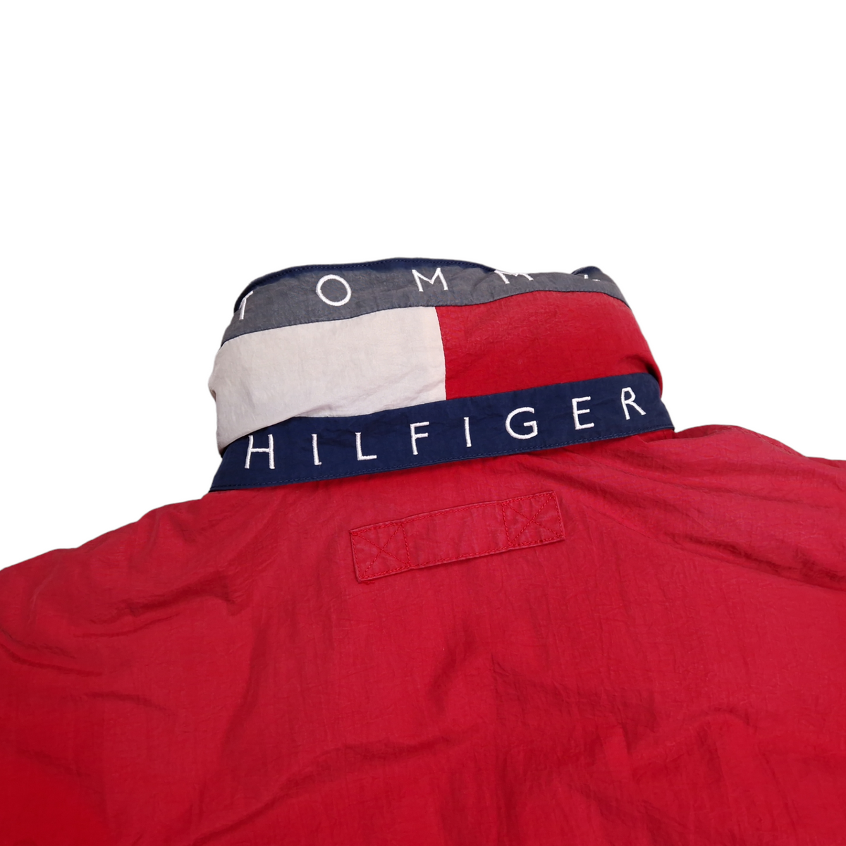 90's Tommy Hilfiger Hooded Puffer Jacket - Size Large