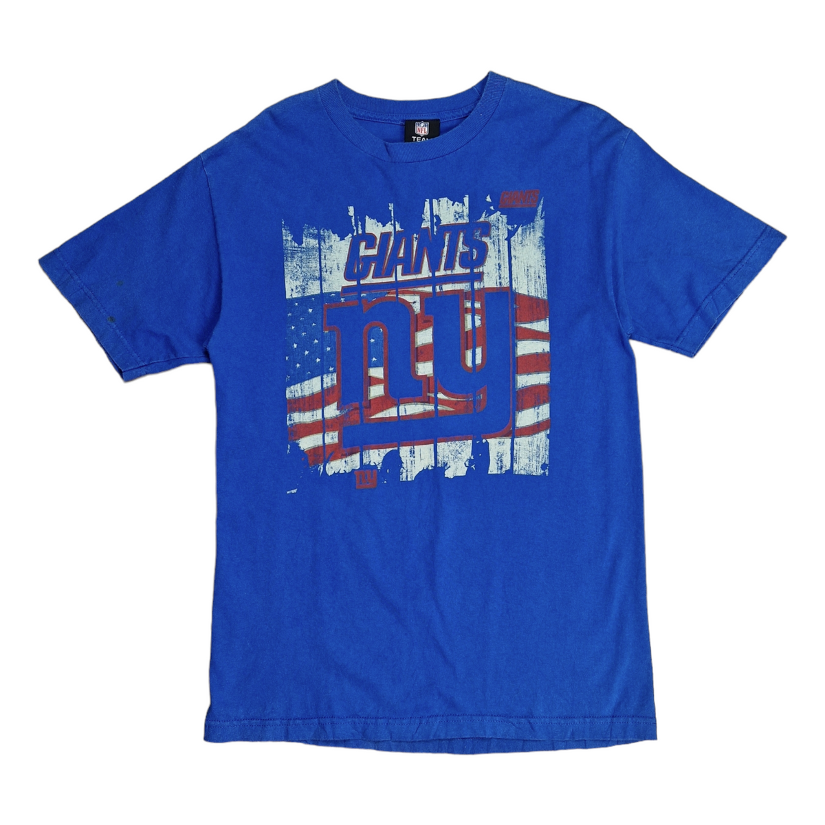 Y2K NFL New York Giants T Shirt - Size Medium