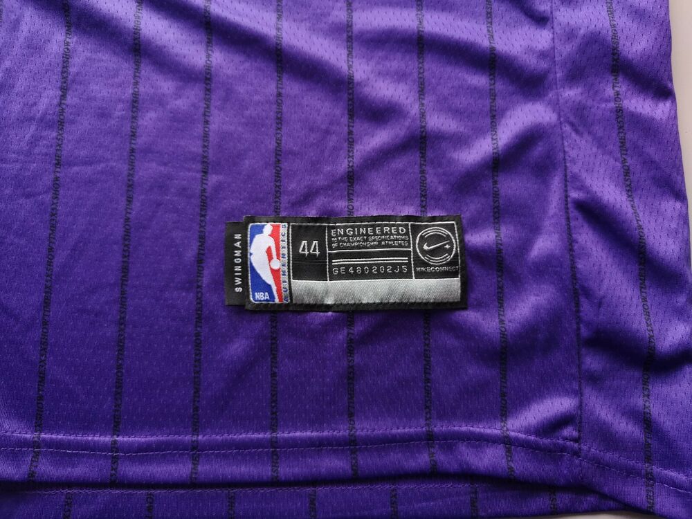 2019 Nike NBA La Lakers 23 Davis Purple City Edition - Size M