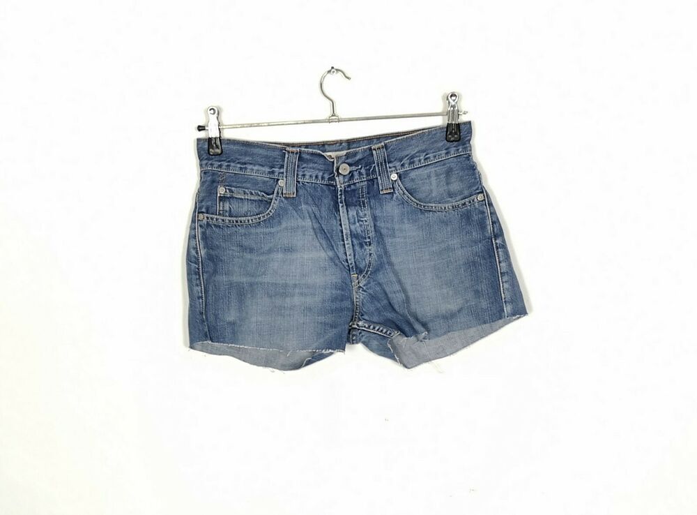 Levi's 512 Denim Shorts - Size W32 UK 12