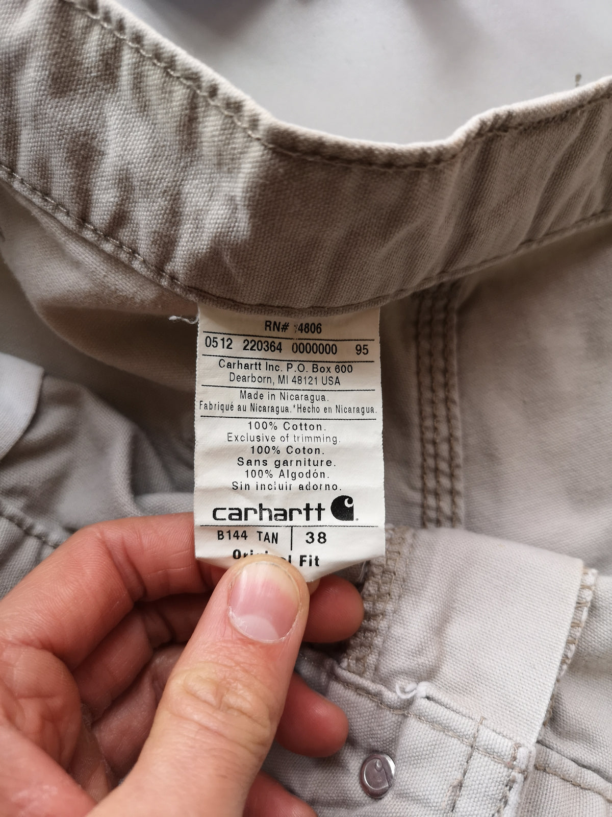 Carhartt Carpenter Shorts - Size W38