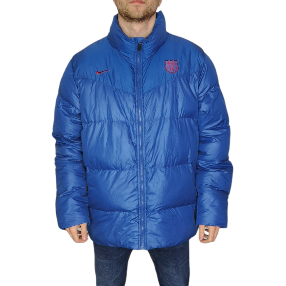 Y2K Nike FCB Barcelona Puffer jacket - Size XL