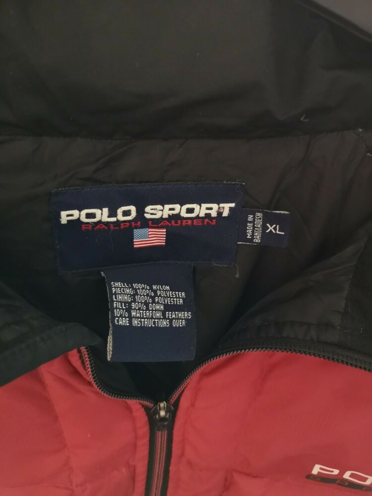 Polo Sport Puffer Jacket - Size Large