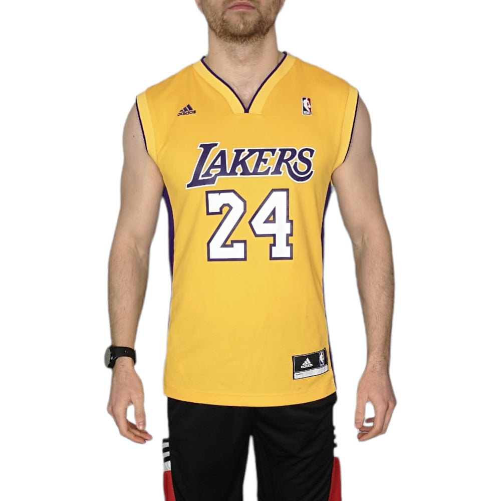 Y2K Adidas NBA LA Lakers 24 Kobe Bryant Jersey - Size Small