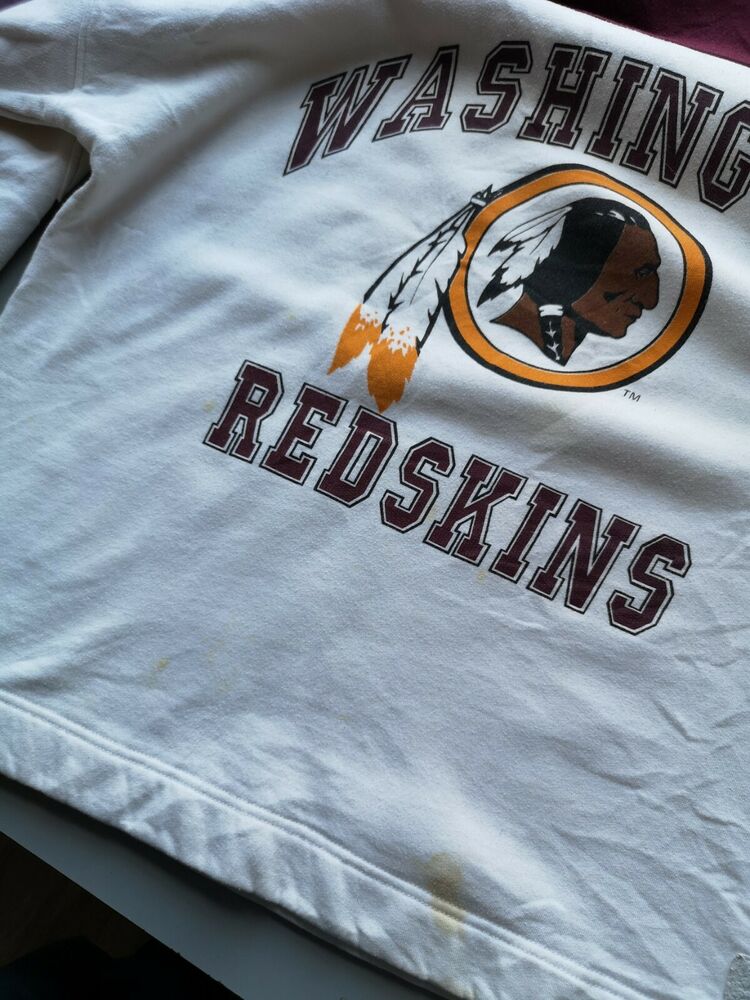 90's Logo 7 NFL Washington Redskins Sweatshirt - Size Large