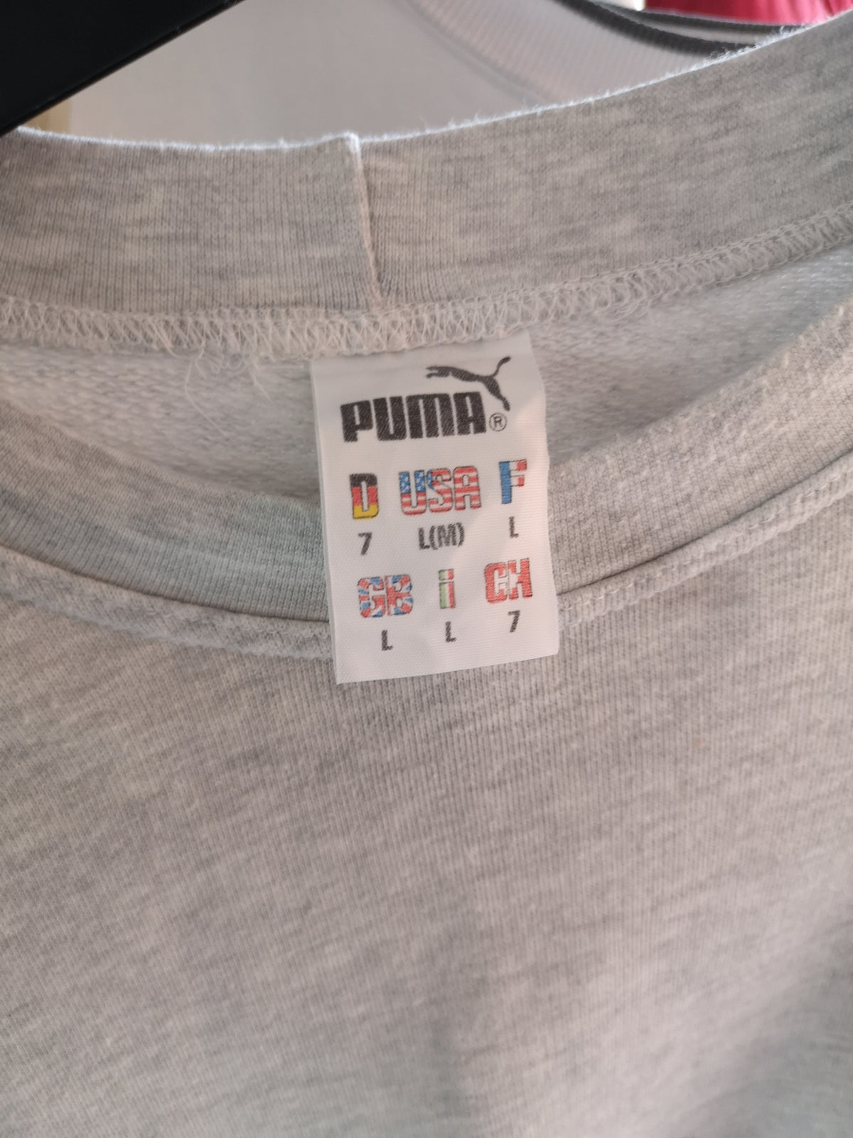 90's Puma Big Logo Sweatshirt - Size Large